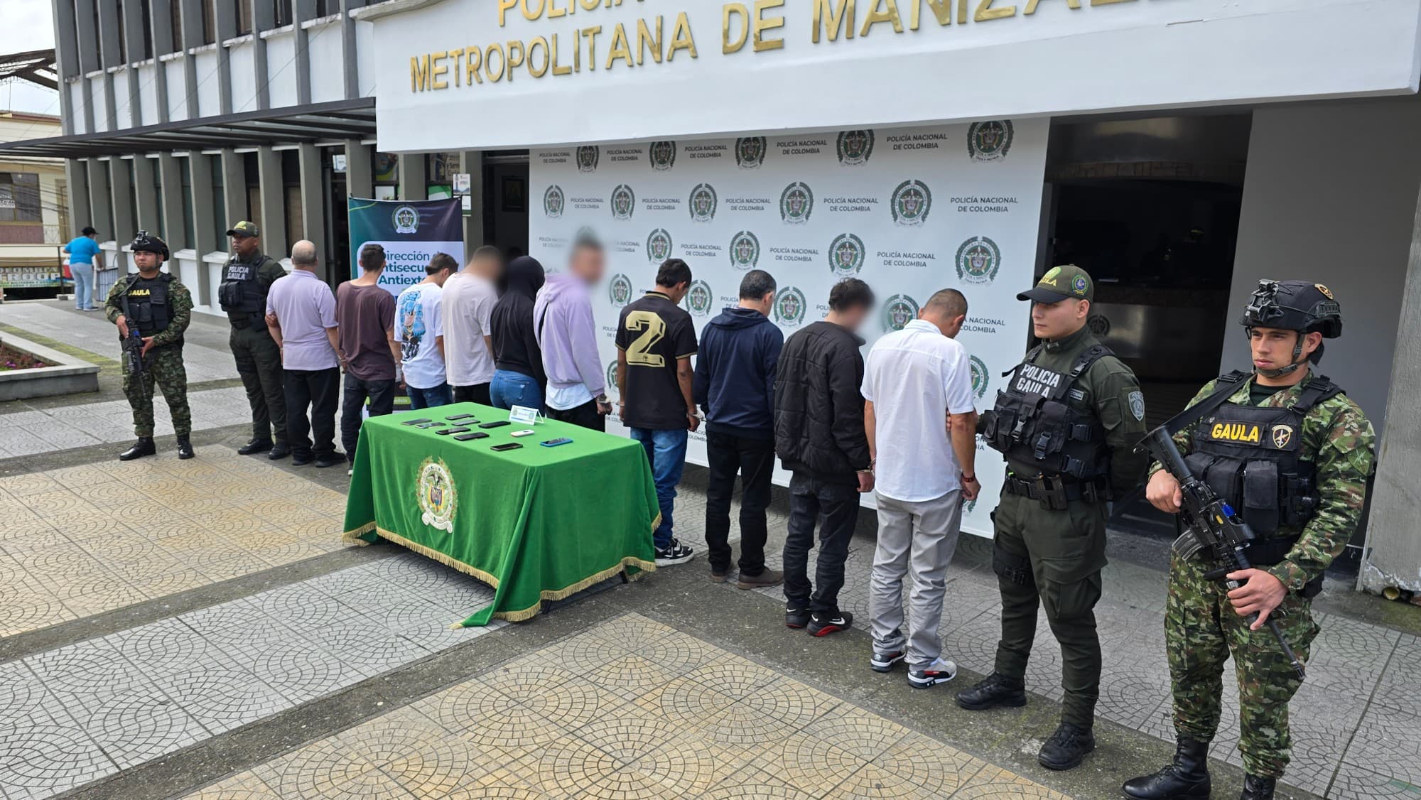 Capturas por extorsión -Páramo de Letras