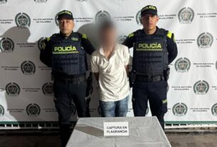 Capturado por pegarle a la mamá